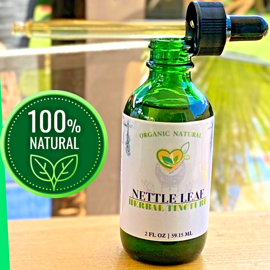 Nettle Leaf Tincture Organic Liquid Herbal Drops Natural Liver Digestive 2oz