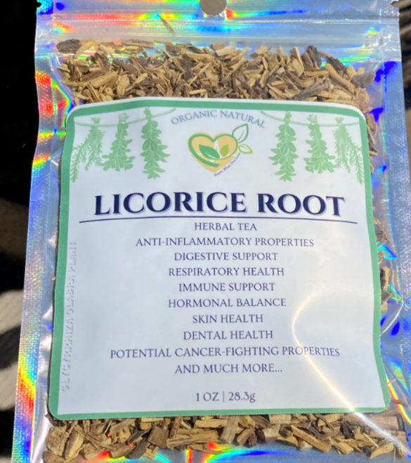 Licorice Root Herb Natural Organic Dried Kosher Ready Glycyrrhiza Glabra 28.3g