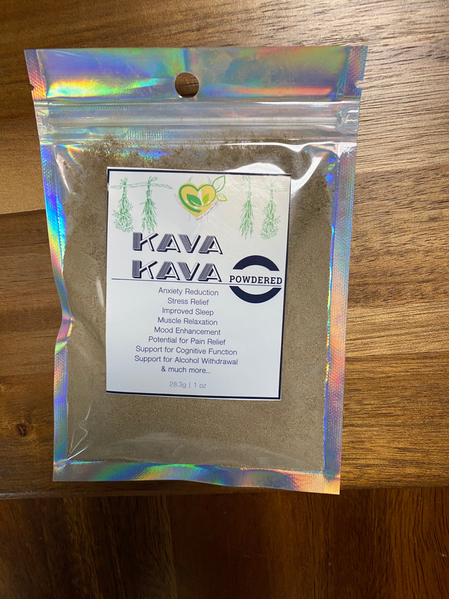 Kava Kava Root Powder Ready Organic Natural Dried Herbs Apothecary 28.3g Bag 1 OZ Ritual and Ceremony (Copy)