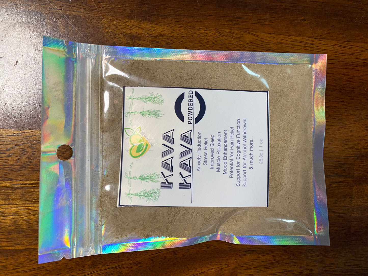 Kava Kava Root Powder Ready Organic Natural Dried Herbs Apothecary 28.3g Bag 1 OZ Ritual and Ceremony (Copy)