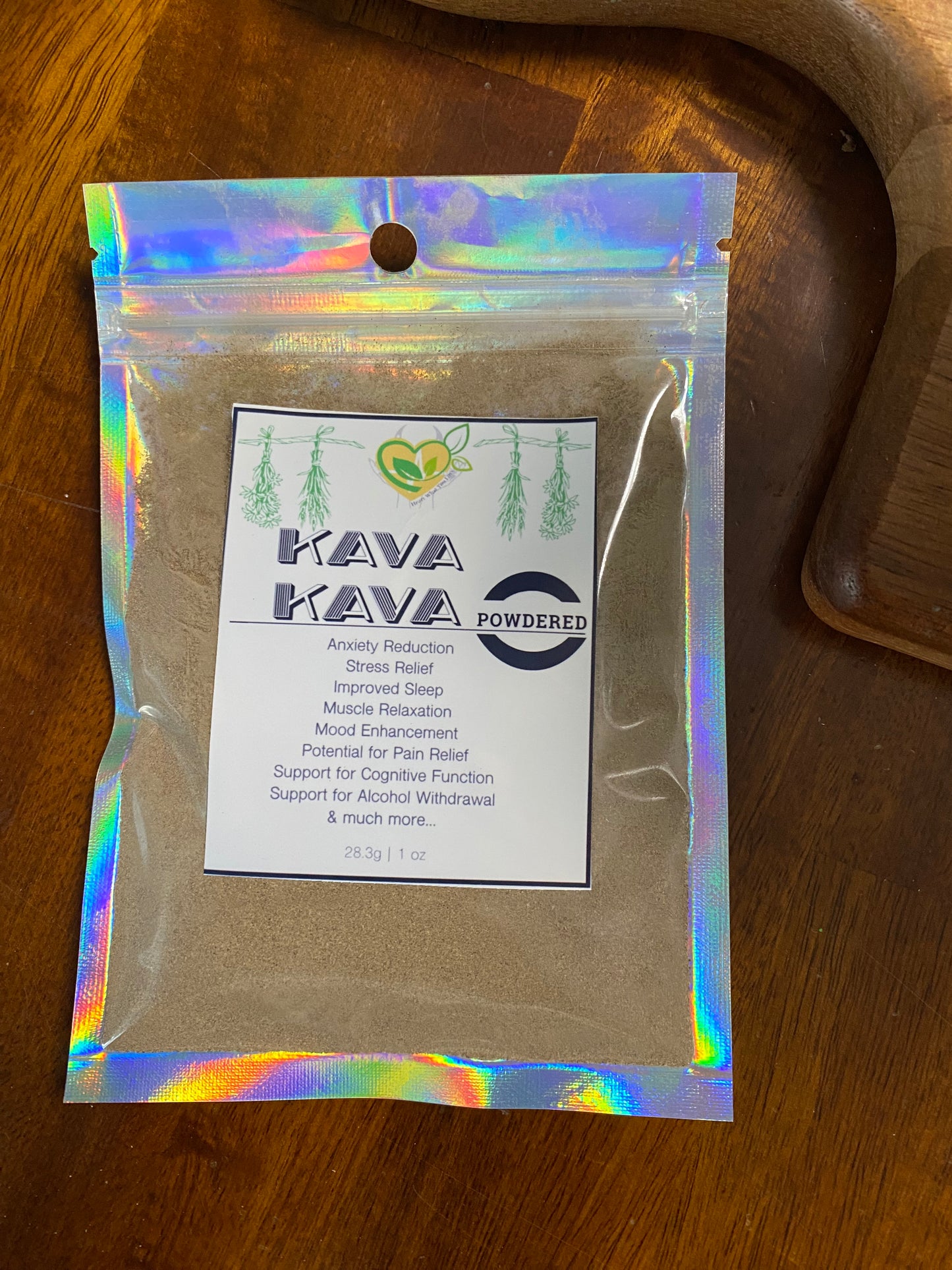 Kava Kava Root Powder Ready Organic Natural Dried Herbs Apothecary 28.3g Bag 1 OZ Ritual and Ceremony (Copy)