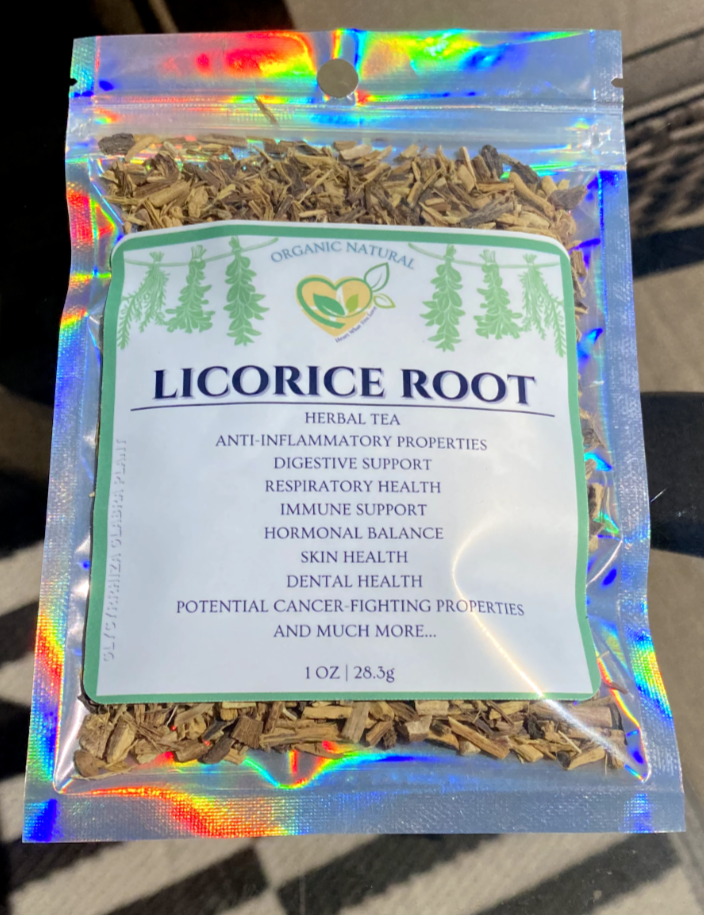 Licorice Root Herb Natural Organic Dried Kosher Ready Glycyrrhiza Glabra 28.3g