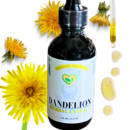 Dandelion Leaf Extract Non-Alcohol Organic Liquid Herbal Liver Digestive 2oz