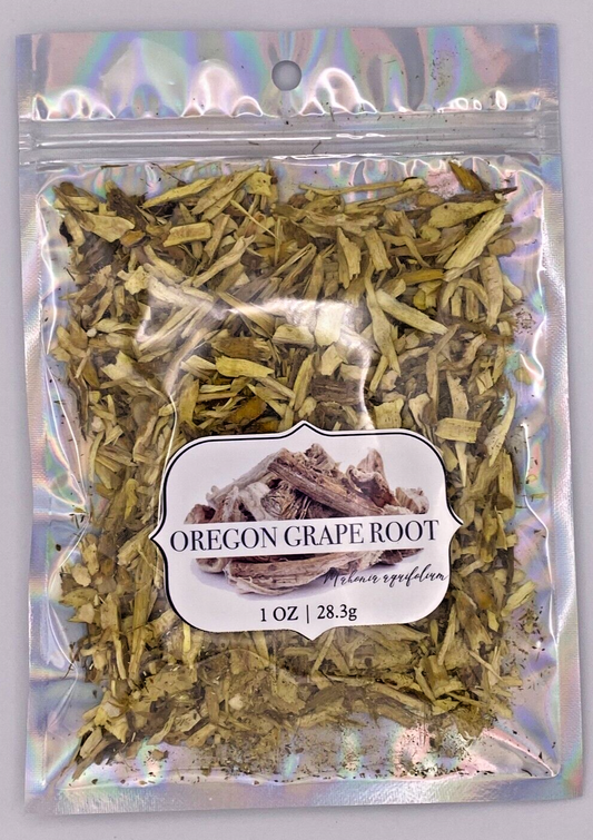 Oregon Grape Root Cut & Sifted Organic Herb Natural 28.3g / 1 oz Wild Crafted