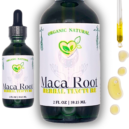 Maca Root Tincture Pure Liquid Herbal Drops Natural Energy Stamina Balance 2 oz